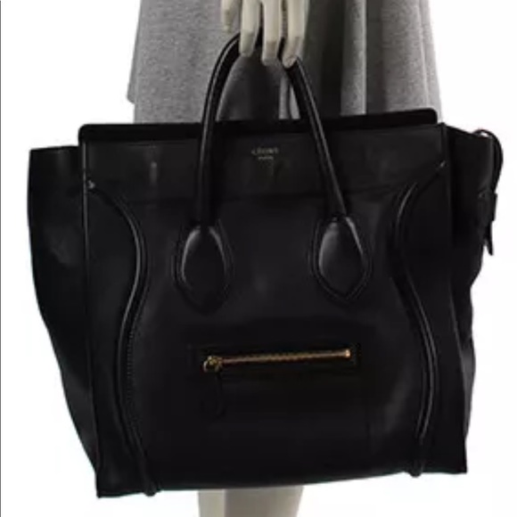 celine paris Bags Authentic Celine Lauggage Tote Poshmark